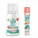 Amrutanjan Therapy kit of Headache Relaxation 10 Ml & Back Pain Roll on 50 ml