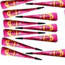 Golecha Henna Mehandi Temporary Tattoo Body Art Kit - Pink -12 Cones