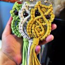 macrawonders Macramé Owl  Keychains( 3 pcs )