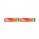 AIMIL Amroid Ayurvedic Ointment Poly Herbal Treatment Cream For Piles 20 GM x 2pack