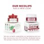 NicoLips Lip Balm Scrub For Lightening, Brightening & Dark Lips 20g