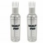 Scalp Hair Root Applicator Bottle with Comb Cap for Applying Oil, Shampoo 2 Pcs