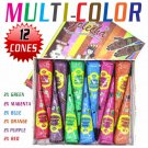 Golecha Henna Mehandi Temporary Tattoo - Multicolor - 12 Cones