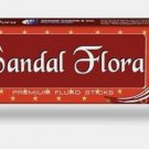 Sandal Flora Incense Sticks  | Long Lasting Incense Sticks (300 g, Set of 3)