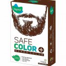 Vegetal Safe Colour, Dark Brown, Men's Beard Hair color, Organic Elegance, 25g