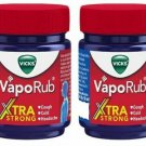 Vicks VapoRub Xtra Strong, 50 ml Pack of 2