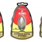 Kiwi Express Shoe Shine Sponge, Neutral, 0.2 Fl Oz (Pack of 3)