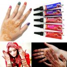 Golecha Nail Henna Long Lasting No Harmful Chemicals - Multi - 6 Pcs