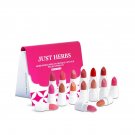 Just Herbs Ayurvedic Creamy Matte Lipstick Set For Lip Hydrating 38gm Pack of 16