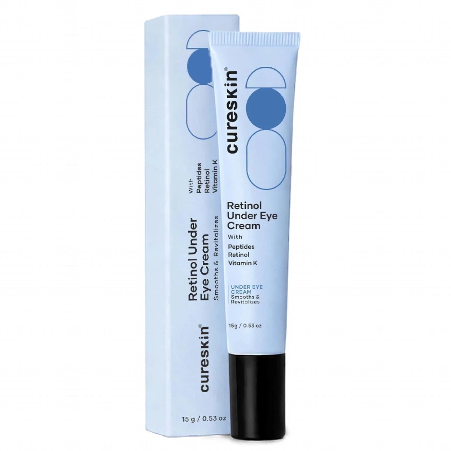 Cureskin Vitamin K + Retinol 01% Under Eye Cream 15 gm