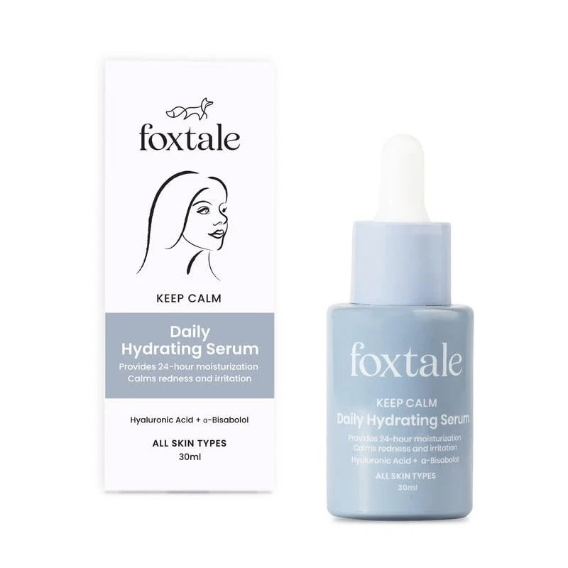 FoxTale Hyaluronic Acid Serum For Plump,Glowing Skin With Vitamin B5, 30 Ml