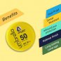 Keya Seth Aromatherapy Umbrella Sunscreen Powder SPF 50 and PA++ +, 50 g
