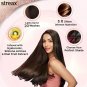 Streax Gel Hair Colour for Women & Men, Natural Brown 4 , 150 ml