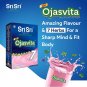 Sri Sri Tattva Ojasvita Strawberry - Drink Mix Sharp Mind & Fit Body 500 gm
