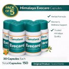 Himalaya Evecare Capsules Pack of 5 | 30 Caps Each | Herbal | Free Shipping