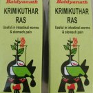 2 Pack | Baidyanath Krimikuthar Ras - 80 Tablets Each |