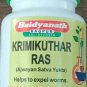 2 Pack | Baidyanath Krimikuthar Ras - 80 Tablets Each |