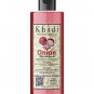Khadi Natural Onion Shampoo with Amla Aloe Vera Vitamin E Extract 200ml Herbal