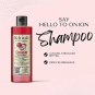 Khadi Natural Onion Shampoo with Amla Aloe Vera Vitamin E Extract 200ml Herbal