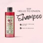 Khadi Natural Onion Shampoo with Amla Aloe Vera Vitamin E Extract 200ml Herbal