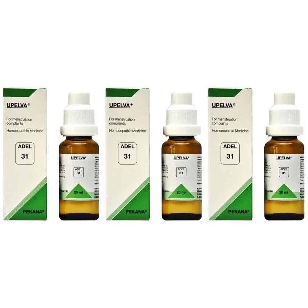 ADEL 31 Upelva Drops 20ml (Pack of 3) &acirc;�� Natural Relief for Women's Health
