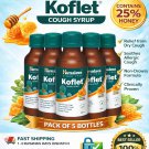 Himalaya Koflet Syrup 100ml x5 Herbal Throat Wellness Support free shipping