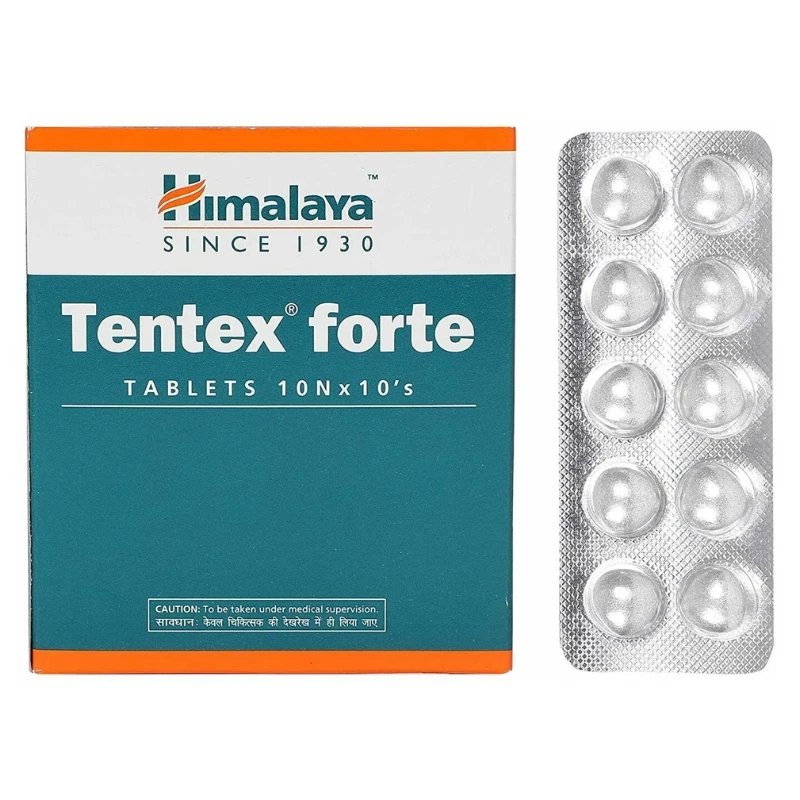 Himalaya Tentex Forte Official Herbals Himalaya 30 tablets Organic FRESH Herb