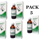 Alpha‑Coff Cough Syrup | Pack of 5 × 100 ml | Natural Respiratory Support