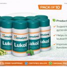 Himalaya Lukol Tablets 60 Tabs Herbal Women Wellness Support Pack of 10