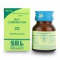 SBL Bio-Combination 23 Toothache Homeopathic 25gm X 2 for Tooth Pain, Gums