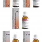 5xDr. Reckeweg R40 Drops 22ml | Homeopathic Sugar Balance Support | Free Ship