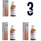 Dr. Reckeweg R54 Drops 22ml x 3 | Memory Focus Concentration Support