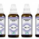 New Life NL 19 Menopause Drops 30ml x 5 | Hot Flashes, Mood Swings Relief |