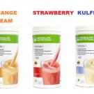 HERBAL FORMULA 1 HEALTHY MEAL REPLACEMENT SHAKE MIX 500g KULFI ORANGE STRAWBERRY