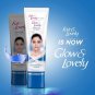 Pack of 2 X Glow & lovely Fairness Face Wash,50gm instant Glow with Brightening,