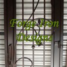 Wine Cellar Wrought Iron Door Gate 30" x 97"