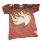 NFL Europe Rhein Fire Jersey Reebok Size M Team Issue Used RARE 95