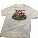 WWE 2018 Greatest Royal Rumble white shirt XL Cena Reigns HHH strohman styles