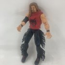 1999 WCW Kevin Nash Red and Black NWO Wolfpack Wrestling Figure Toy Biz w/ shirt
