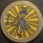 Topps &acirc;��Ultra Rare&acirc;�� JOHN CENA 10 GOLD METAL CHIPZ WWE WWF Poker Chip Cena Rule