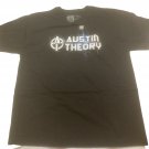 New Austin Theory Wrestling T Shirt wwe Black XL With Authentication Sticker