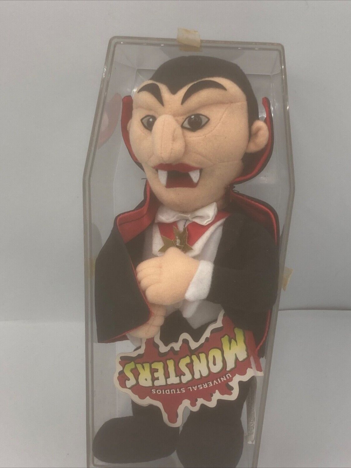 Stuffins Inc Plush DRACULA Universal Studios Monsters Toys 9" 1999