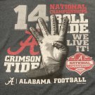 Alabama Crimson Tide 2011 BCS National Champions  T-Shirt  Men’s Size 3X Large