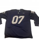 Starter Mens Jersey Size L Blue Long Sleeve Stitched Number 07 Blue Long Sleeve