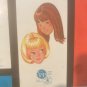 VTG Barbie & Francie Barbie's MOD'ern Cousin Large Doll Carry Case # 3003 Mattel