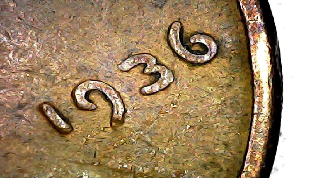 1936 Lincoln Wheat Cent DDO Type 2