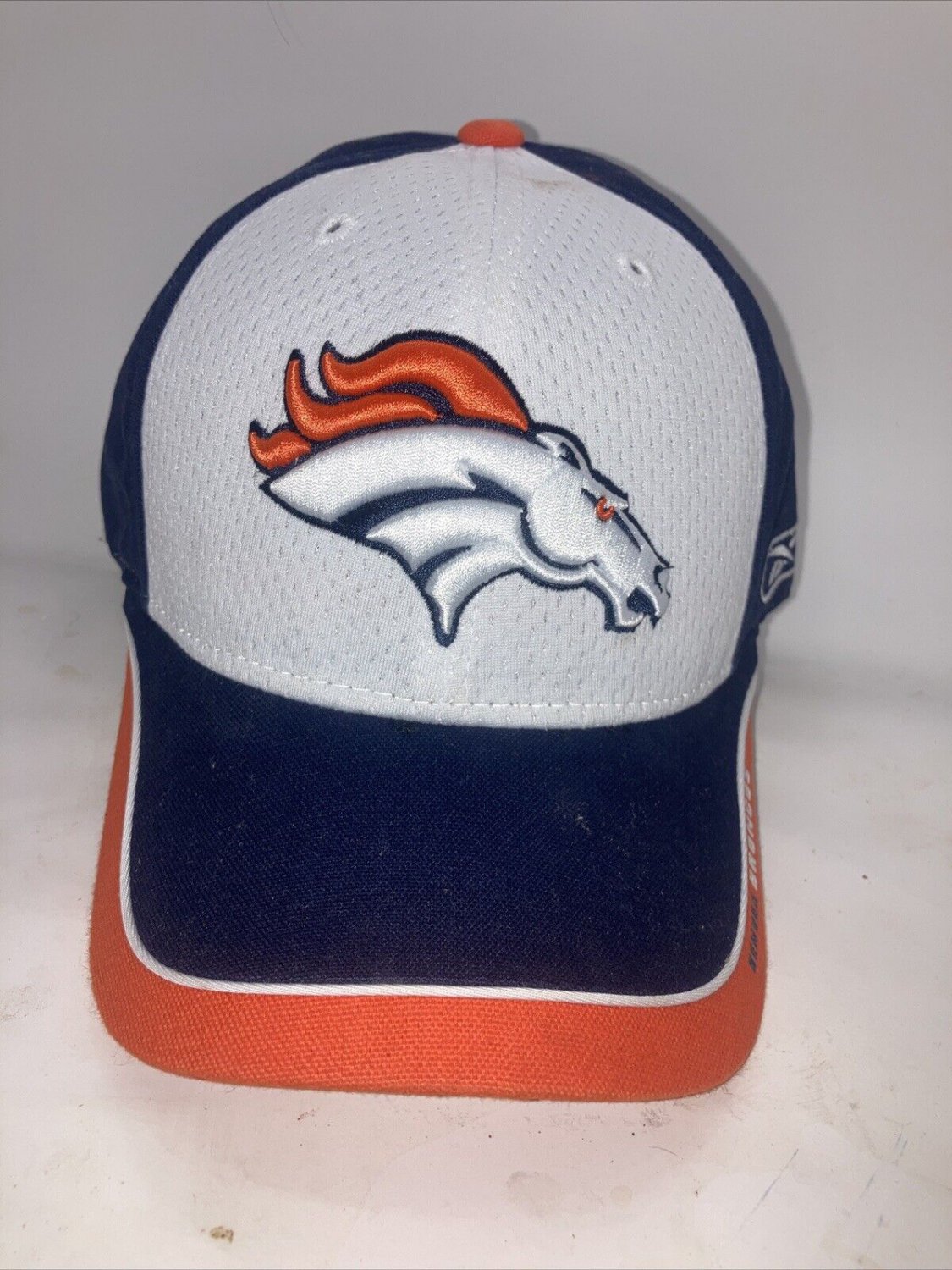 Denver Broncos Reebok Strapback Adjustable Hat Cap NFL Football Logo