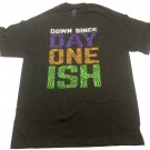 Wrestle Mania T Shirt Men's XLarge Short Sleeve Black Crew Neck Cotton Casual