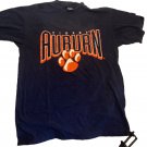 MV Sport Auburn University Short Sleeve T-shirt Blue Size Large w paw print