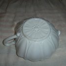 "Oyster & Pearl" - peach fired-on colored handled bowl